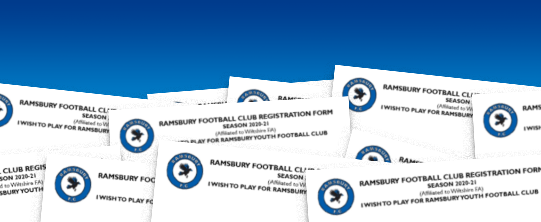 Ramsbury FC Registration Form for 2020-2021 Season